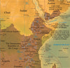 World Coffee Map 2021 Edition  Exquisitely Detailed and LAMINATED 3 sizes available